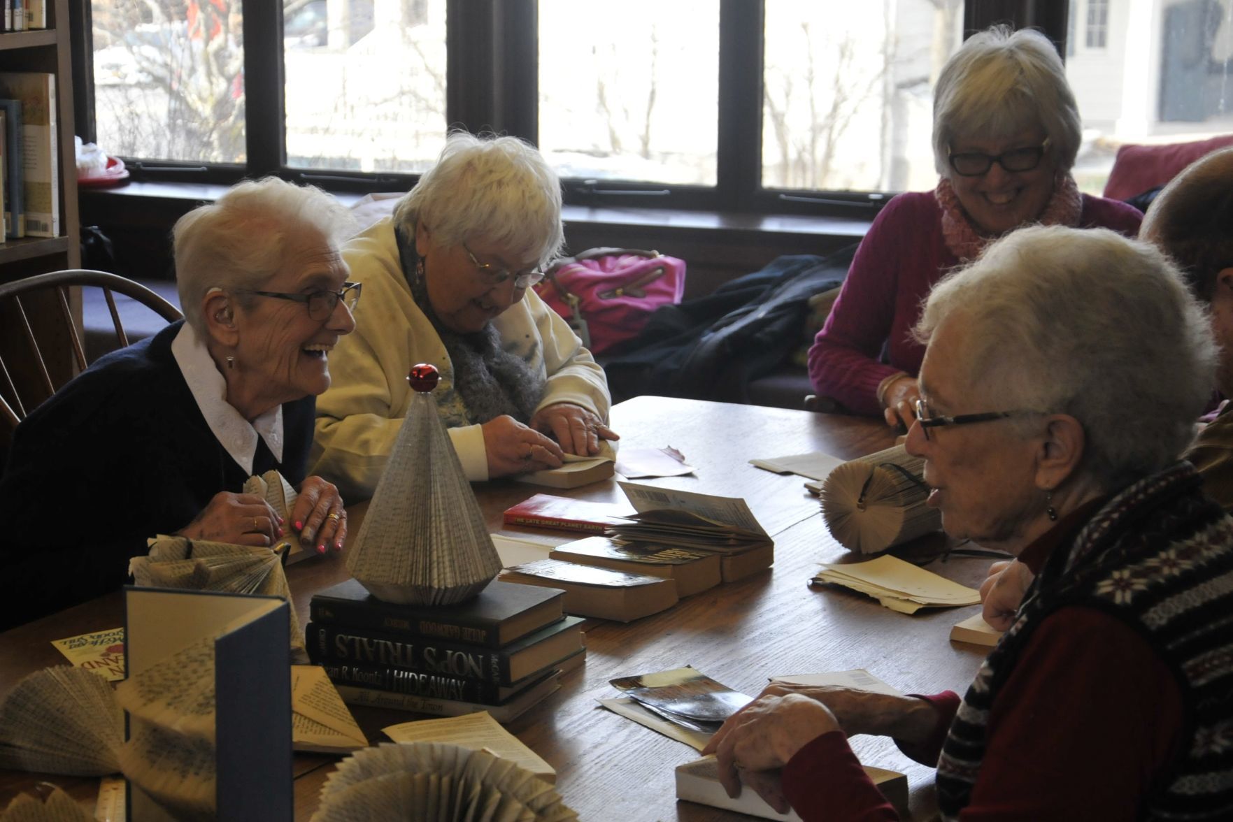 Book ornament making